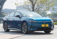 ID7 Vizzion Version Volkswagen coche eléctrico con un paseo espacioso y cómodo