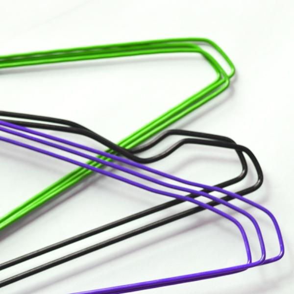 500 Boxes A Day Coated Steel Wire Hangers Durable Non Slip Clothes Hangers Ideal for Fashion Retail and Laundry Services