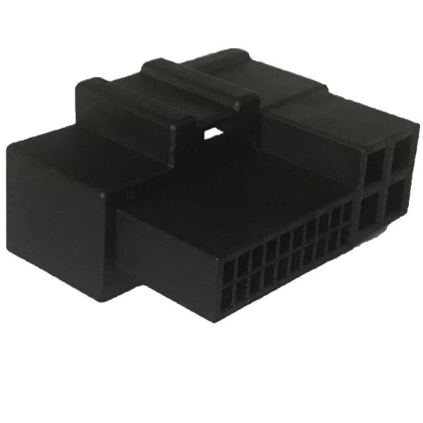 PA66 PBT 24pin Auto Car Stereo Wire Connectors OEM ODM