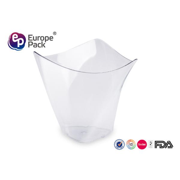 Environmental protection 186ml Disposable Dessert Dishes For Jelly