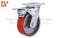 Roues professionnelles de chariot à pivot réutilisant performance de preuve de rouille la haute