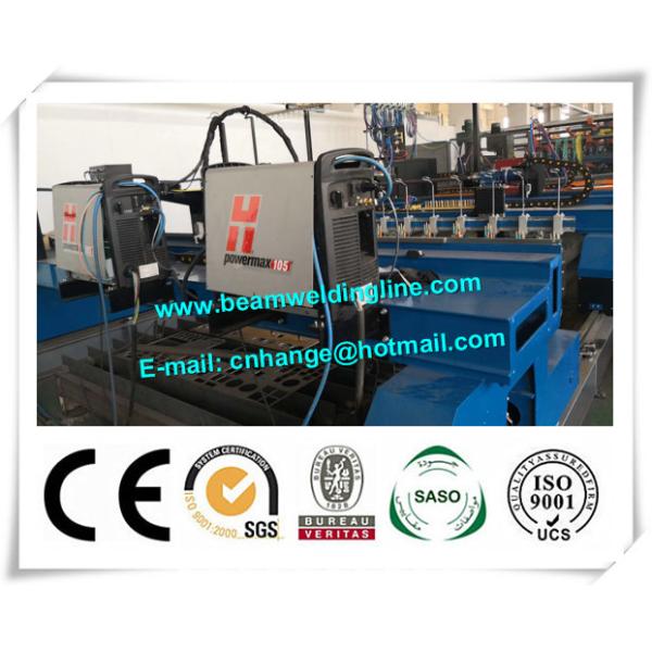 Precision Table Type Portable CNC Plasma Cutting Machine For Plate , Low Noise