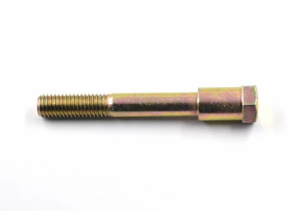 Yellow Zinc Plated Custom Screws Bolts Stainless Hex Bolts With Round Neck