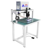 Machine de soudage de cellules de batterie à galerie à impulsions multiples semi-automatique de haute précision pour batterie au lithium cylindrique