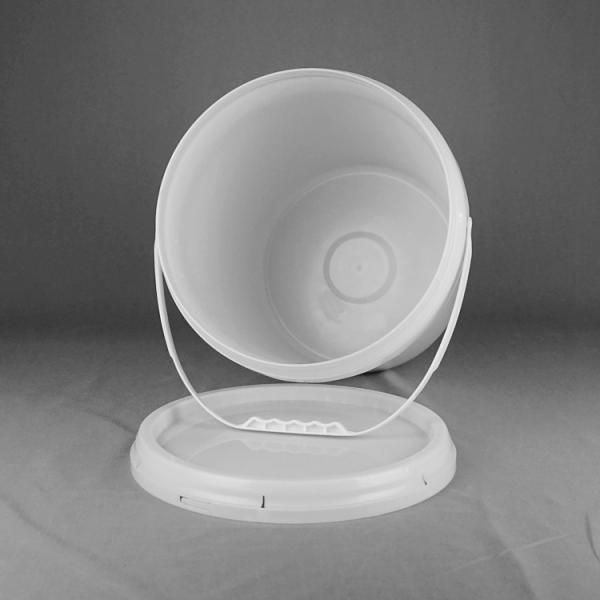 FDA 18L estándar alrededor del cubo plástico alrededor de los contenedores de almacenamiento plásticos