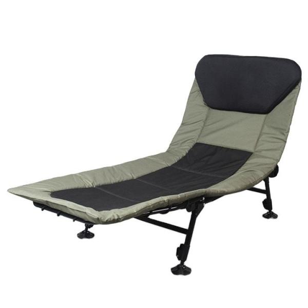 Portable Folding Camping Cot, Adjustable 4-Position Adults Reclining Chairs Mattress,Outdoor Patio Folding Lounge