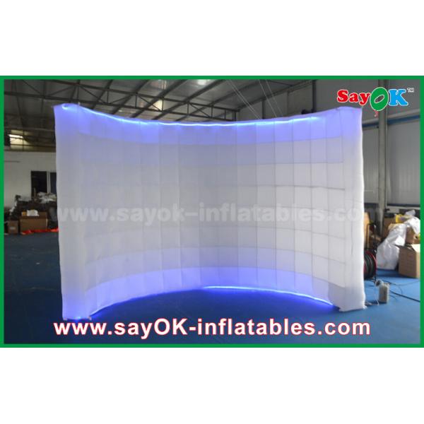Оптовая продажа Photobooth стены приложения будочки фото раздувной свадьбы украшений партии раздувная с тканью нейлона