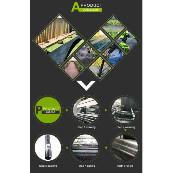 Garden Agricultural Weed Mat,Plastic Ground Cover, Weed Control Mat, pp woven grass mat, black woven pp fabric
