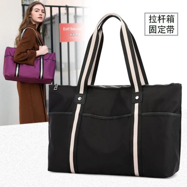 Autumn new large-capacity women's bag nylon bag lightweight short-distance travel bag