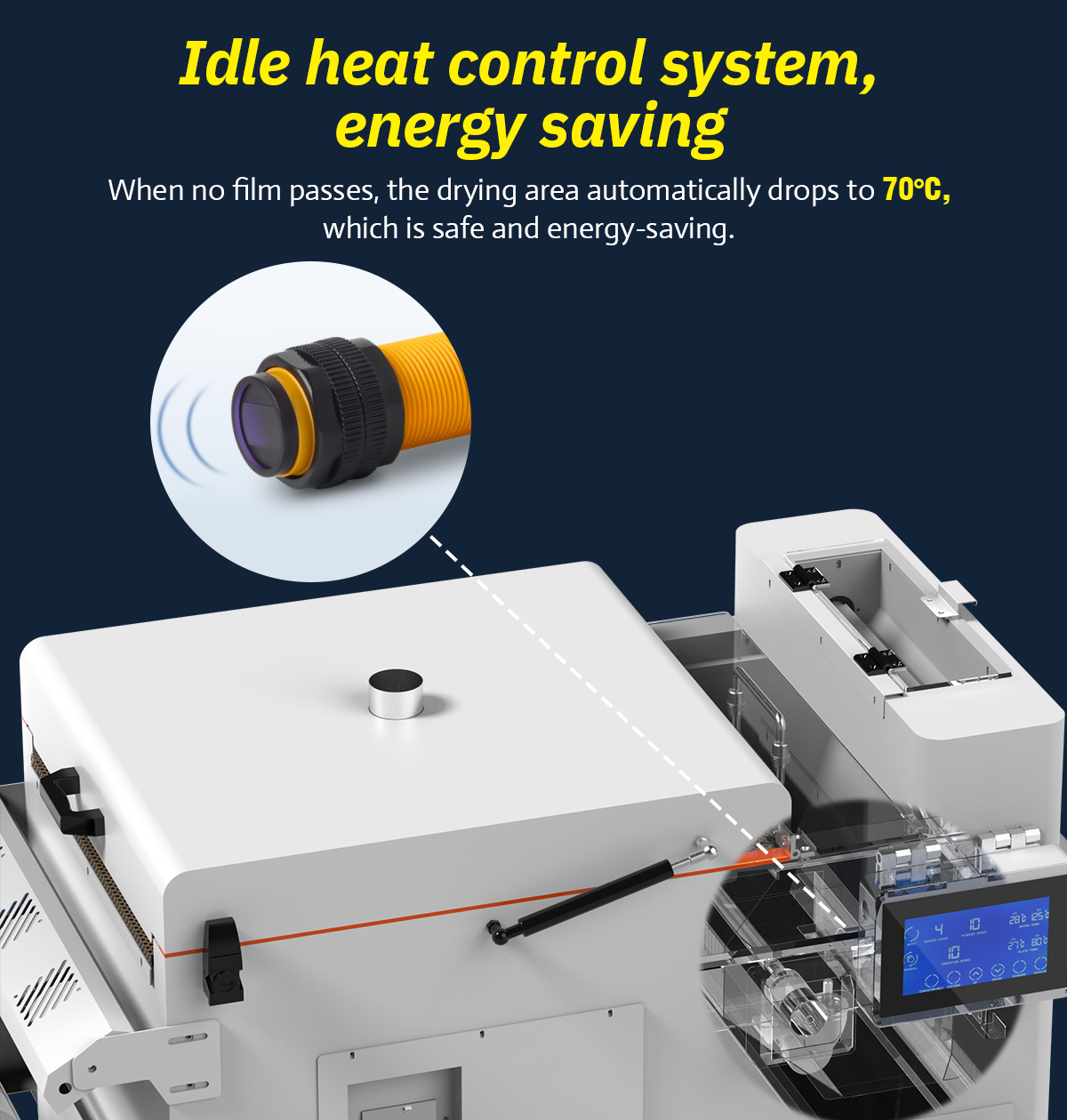 Ingani 13in I1600 Petit T-shirt DTF haute résolution Imprimante textile 30cm Avec chauffe-eau