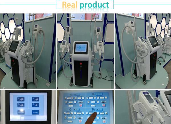 cellulite removal Most advanced coolshape heat and cool cellulite cryo 4 handles freezing losing weight