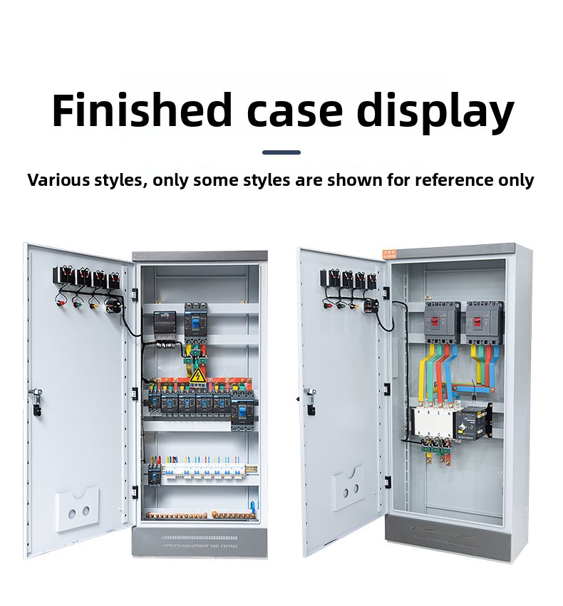 Dual Power Supply Copper Busbar Incoming Outgoing Line Strong Current Distribution Box