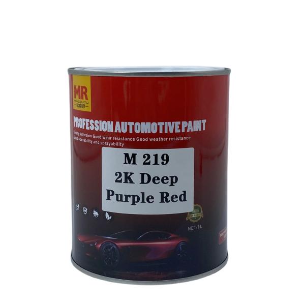 M219 2K Deep Purple Red Automotive Refinish Colorant Blue-Purple Tinted Crimson Base