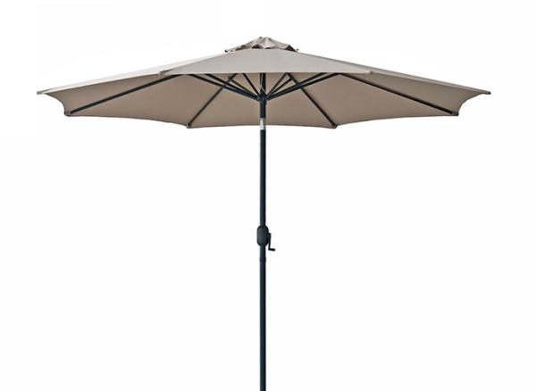 Wind Resistant Crank Sun Parasol 3M Garden Aluminum Frame