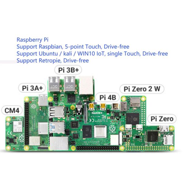 11.9 дюймовый HD-капацитивный сенсорный монитор поддерживает Raspberry Pi Jetson Nano и Windows с регулируемой яркостью