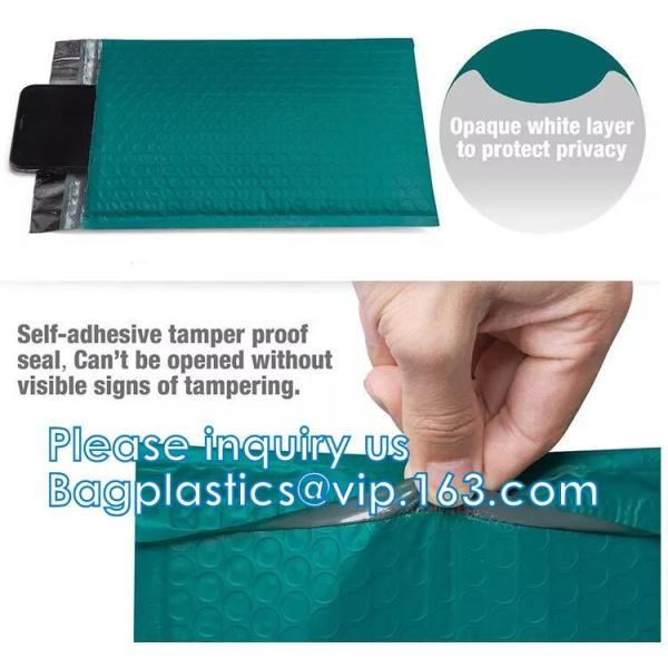 Mailer Slider Air Zip lockk Ploy Bubble Mailing Packaging Bag, Beauty Padded Pouch, Shipping Bags, Envelopes