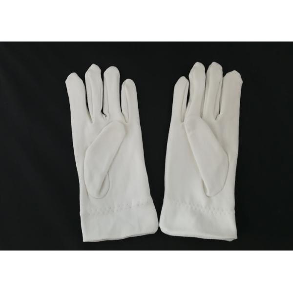 Перчатки платья эргономического дизайна военные белые, проходят парадом церемониальная пряжа 21с хлопок перчатки