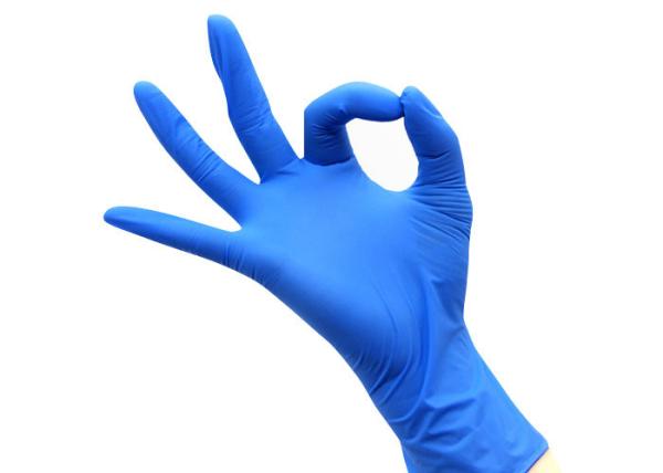 Multipurpose Nitrile Examination Gloves  For Cleaning Food Preparation