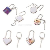 Personalized Sublimation Gifts Valentines Day Gift Sublimation Padlock For Lover