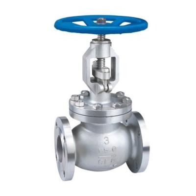 Tipo de aço inoxidável A351 CF8 da flange de válvula do globo de DN20 PN25