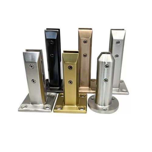 Durable 304 Glass Spigots For Glass Railing Glass Fence