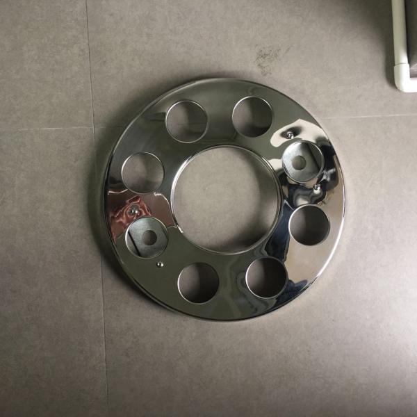 19.5 Stainless Steel Wheel Simulators , Polishing Tire Hub Caps Center Wheel Cover Hubcap