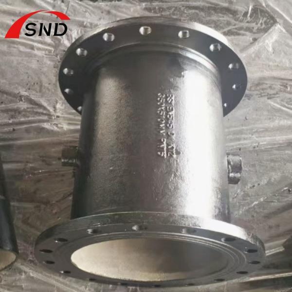 PN10-PN25 Ductile Iron Flanged Fittings Anti Corrosion Coating