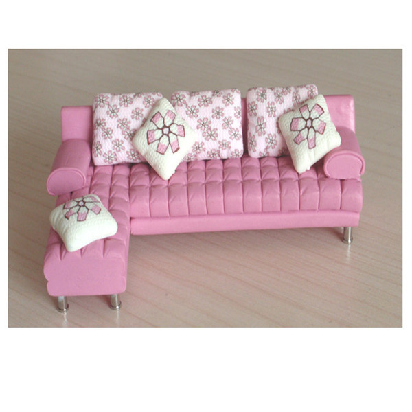 colorful model beds furniture bed, mini ceramic model bed for indoor indoor scene
