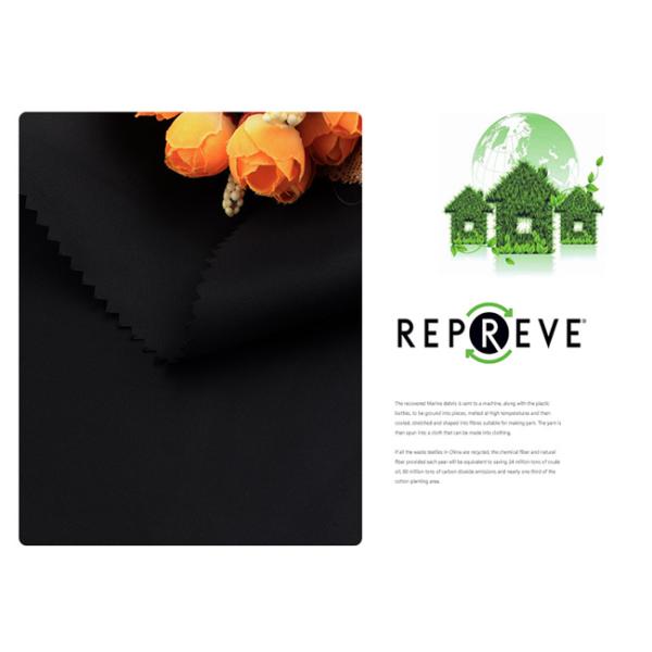 Recycled Twill Nylon Bonding Backpack Luggage Waterproof Eco Fabric