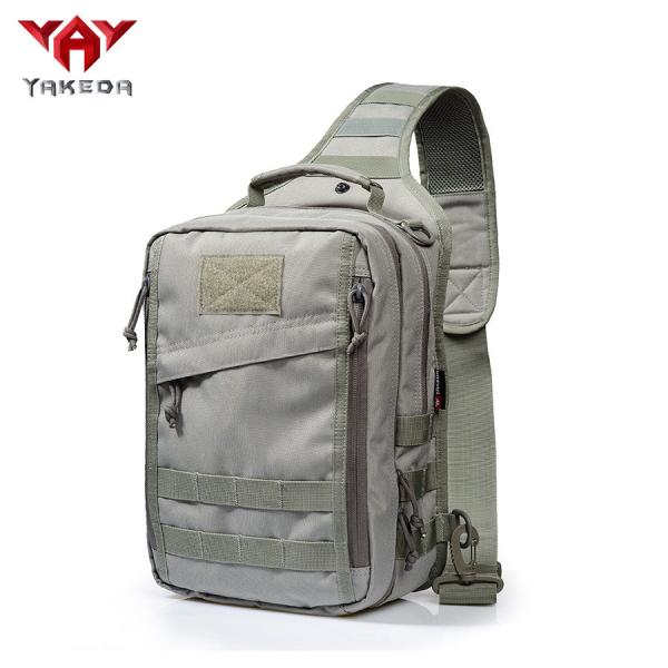Outdoor Small Tactical Sling Pack for Handgun With Multiple Zippered Pockets