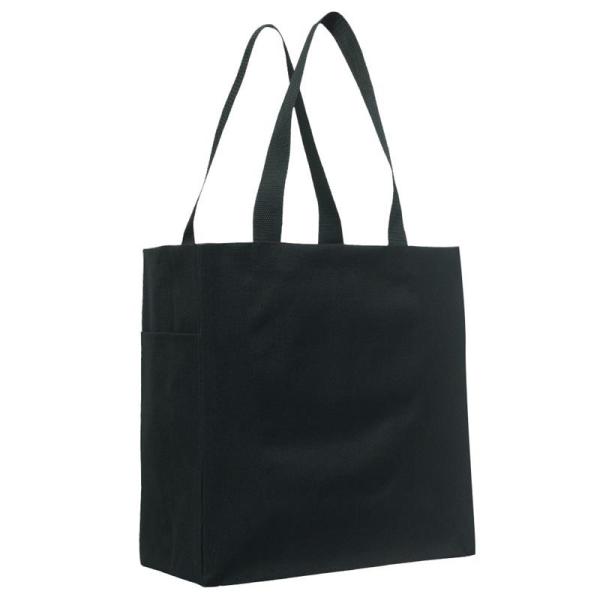 Big Pouch 600d Reusable Polyester Shopping Bags Lightweight Tote Colorful