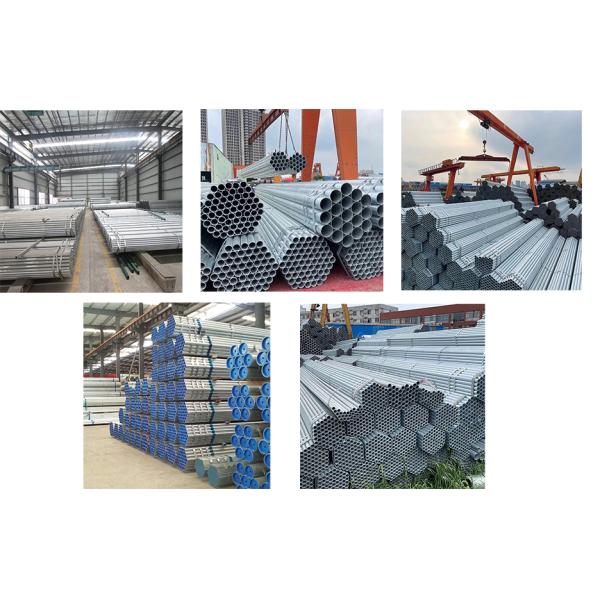 6 Meter Hot Dip Pre Galvanized Steel Pipe Astm A53 1.5 Inch Balcony Railing