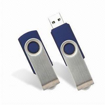 Eslabón giratorio 1GB, 2GB, 4GB, 8GB, memoria USB del metal 16GB compatible con la PC AT-027