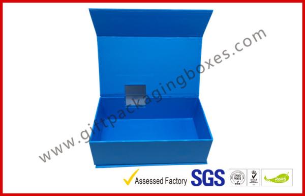 Blue Color Apparel Gift Boxes / Smart Watch Box For Packing Electronic Product