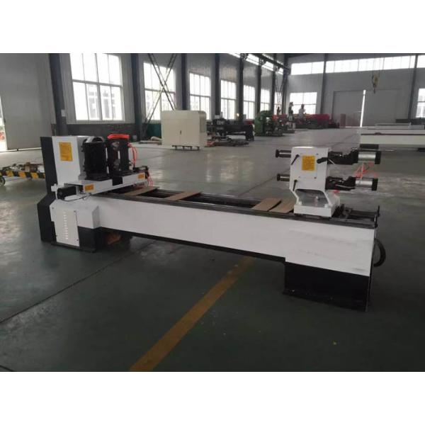 HR-1350 CNC Wood Lathe Machine , CNC Wood Carving Machine With Stepper Motor