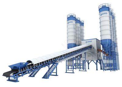 Stationary Elba Wet Mix Concrete Batch Plant Fully Automatic With Modular Structure