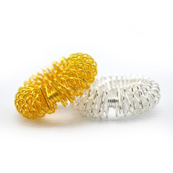Handmade Finger Massager Acupressure Ring for Targeted Relaxation and Therapy