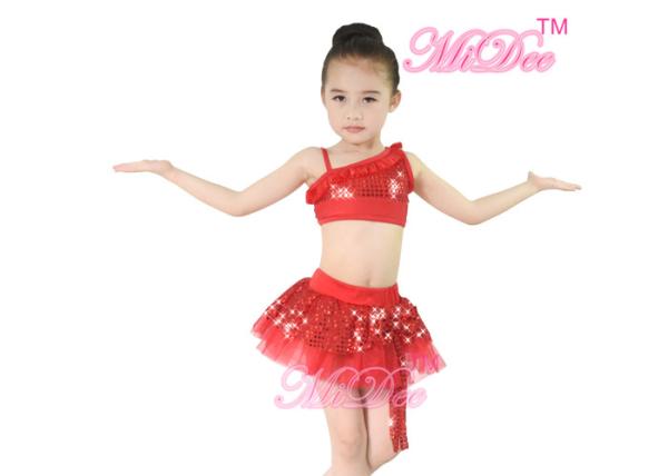 Sequins Ballet Tutu Dance Costumes Belly Two Piece Suit Belly Dance Costumes