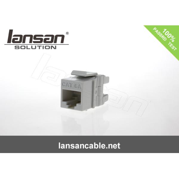 Дизайн сборки кабеля Cat6a UTP Rj45 Keystone Джек сети плакировкой золота всеобщ