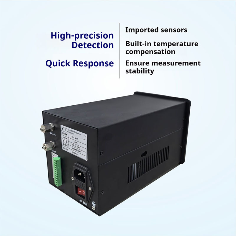 Industrial Infrared Gas Analyzer Gas Detector For Simultaneous CH4 CO CO2 SF6 SO2 CnHm NH3
