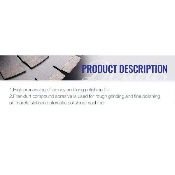 Франкфуртский слойный шлифовальный блок для тонкого шлифования и полирования камней