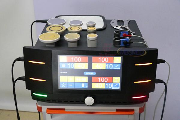 Máquina de Tecar Terapia Monopolar de RF Inteligente Massagem de Calor nas costas do joelho Dispositivo de alívio da dor Indiba