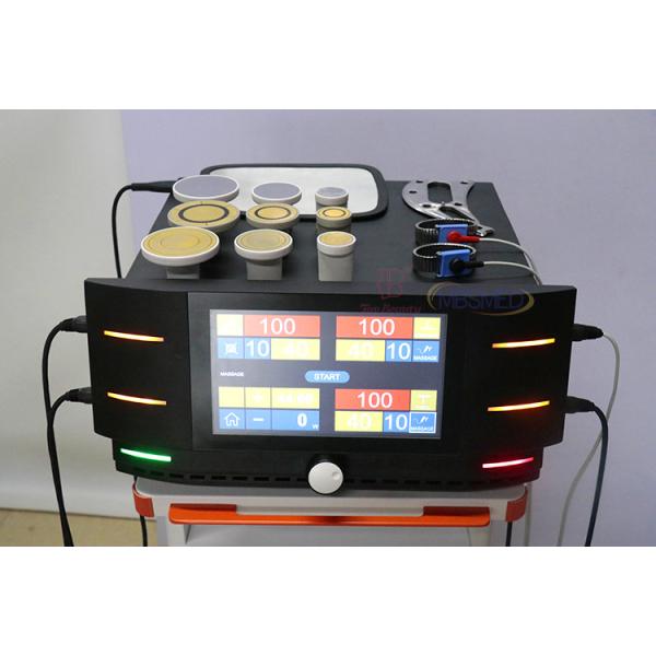 Машины для терапии с помощью сенсорного экрана Текар Успокоение от боли Машины для лечения коротких волн Диатермия