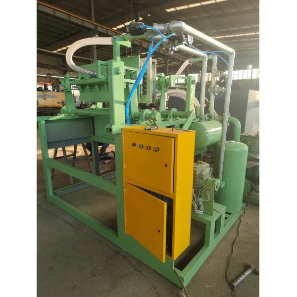 Paper Egg Tray Making Machine 1x3 Semi Automatic Mold Pulp Device Designed for New Small Enterprises and Low Risk Startup 1*3 Molds 1000pcs/h Output Egg Tray Machine