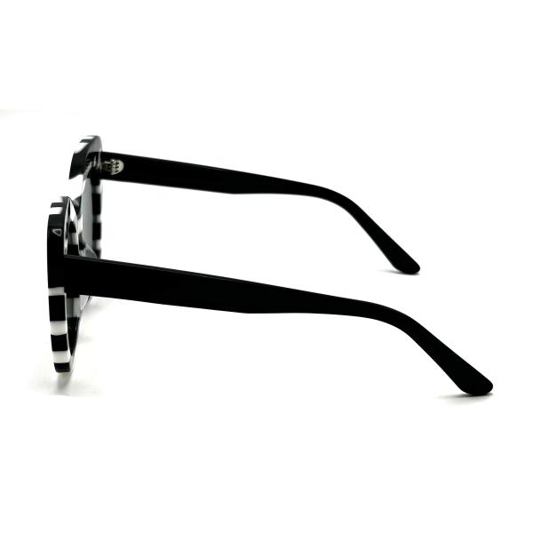 Square Eye Shape Acetate Frame Sunglasses for Women 100% UV Protection-model AS104 ,Sunglasses OEM Factory