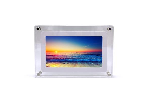 Wireless Cloud Images Screen for Business Presentations Arcylic Frame Material Supported File Formats JPEG