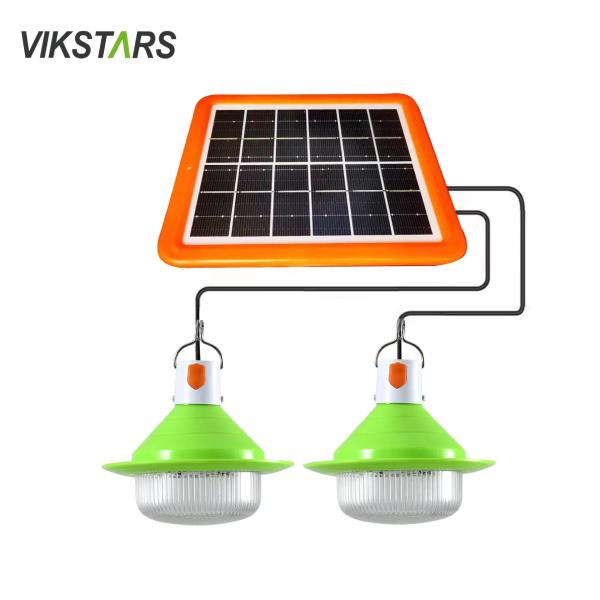Para acampamento de emergência Iluminação de pesca Mini lâmpadas LED de carregamento solar ao ar livre