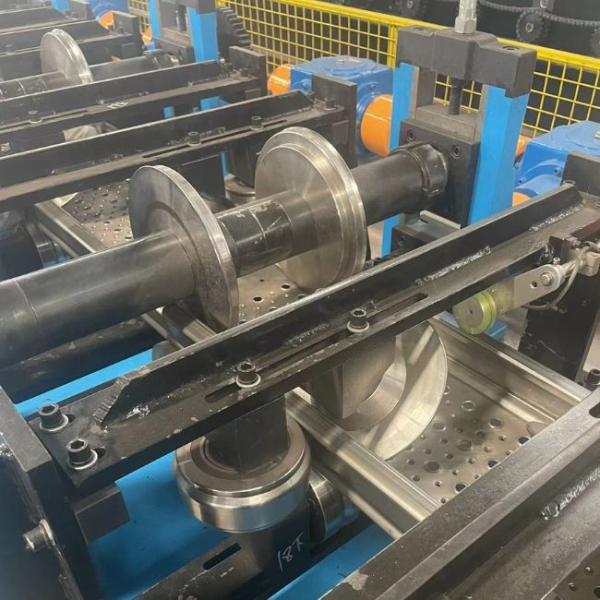 Fully Automatic Scaffolding Board Steel Roll Forming Machine 0-18m/min