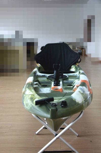 Recreational Sport Kids Sit On Kayak , 6 Feet Kids Plastic Kayak Multiple Footrest Positions