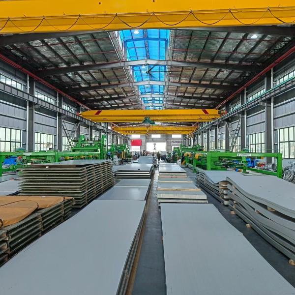 AISI 304 SS304 1.4301 SUS304 10*1500*6000mm Chapa de aço inoxidável 1D Superfície